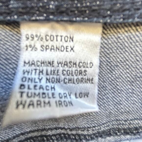 Talbots Petite Sz 10 Straight Leg Stretch Jeans Dark Wash Dressy Business Casual - Picture 4 of 12